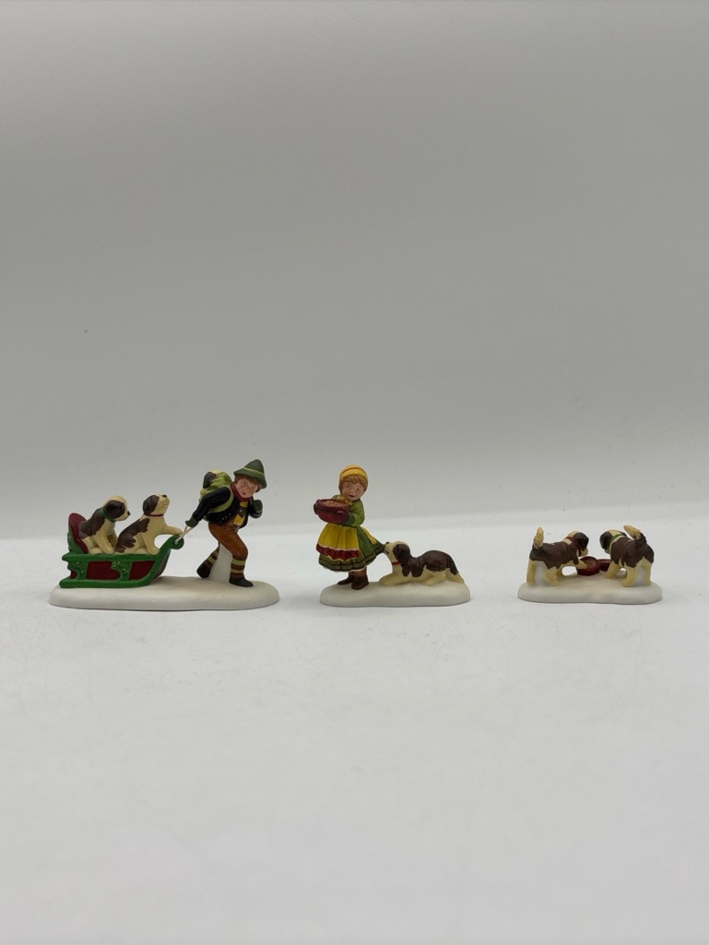 Department 56 1997 Vintage HVC A New Batch Of Christmas Friends Set Of 3 56175